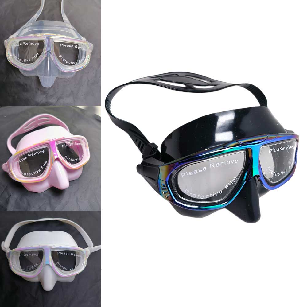 Freediving Mask Set - Masque de plongée libre unisexe à
