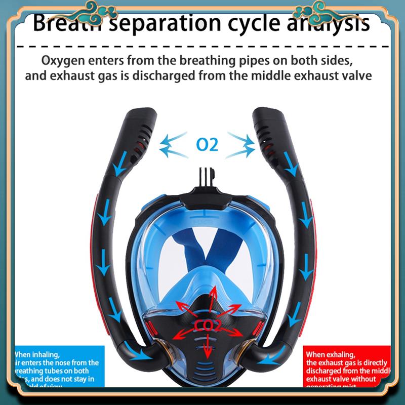 Freediving Mask Set - Dernière masque de plongée en apnée