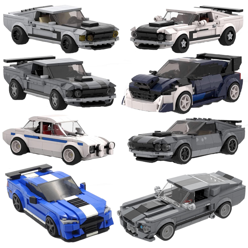 Victor Racket Jetspeed - MOC – voiture technique Forded GT