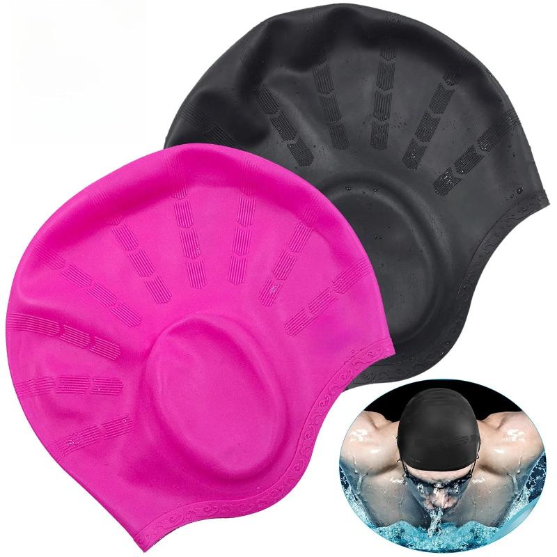 Aquatic Sports Cap - Grand bonnet de bain en silicone