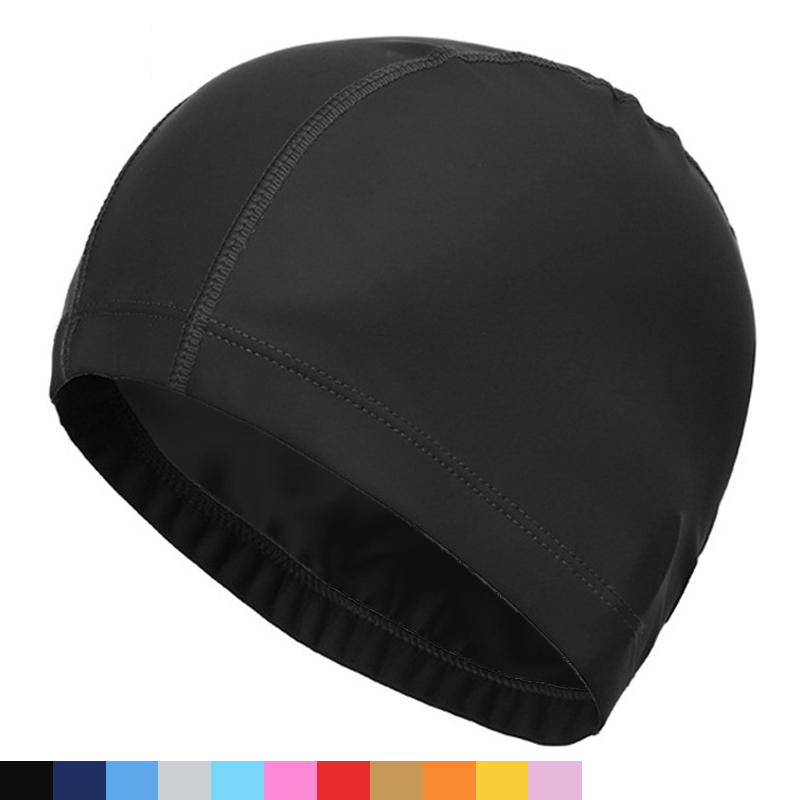 Aquatic Sports Cap - Bonnet de bain en tissu PU