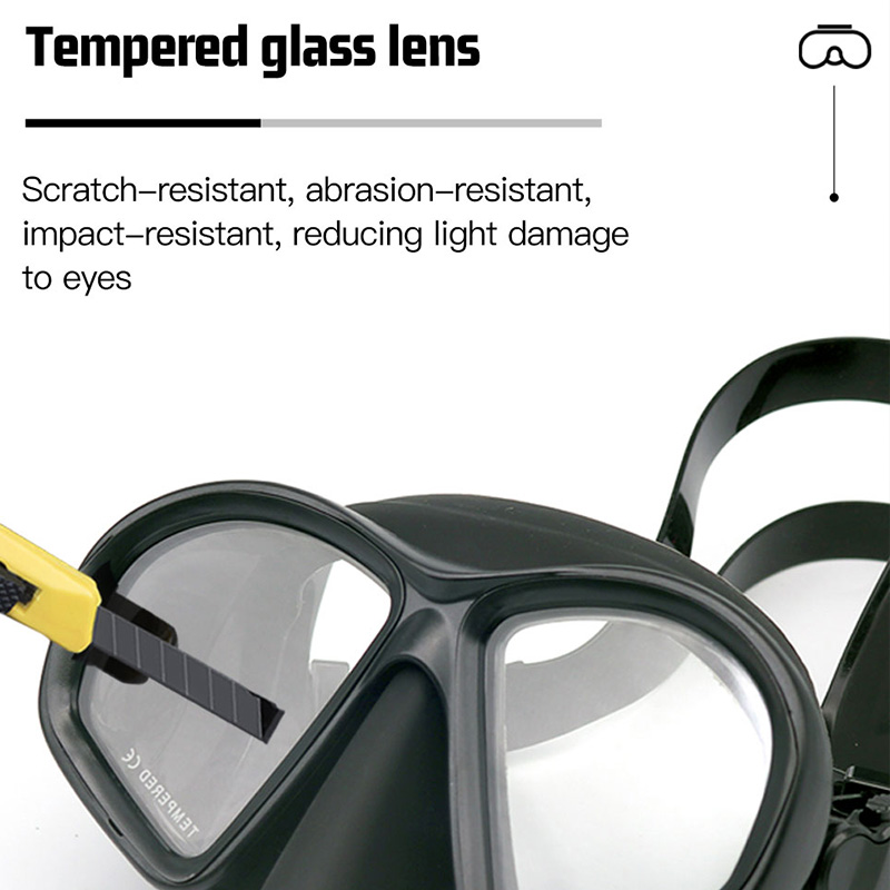 Masque de plongée en verre tre - Freediving Mask Set avis et prix