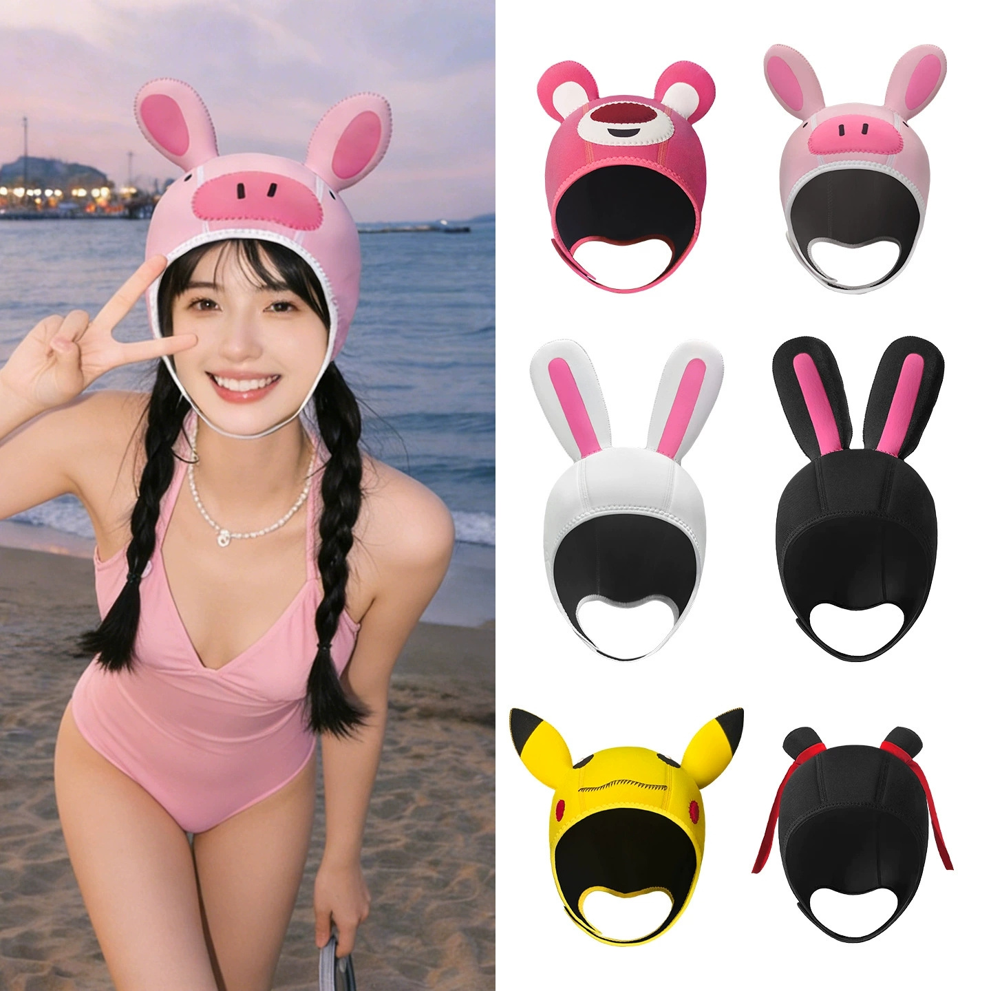 Bonnet de plongée thermique en - Aquatic Sports Cap avis et prix
