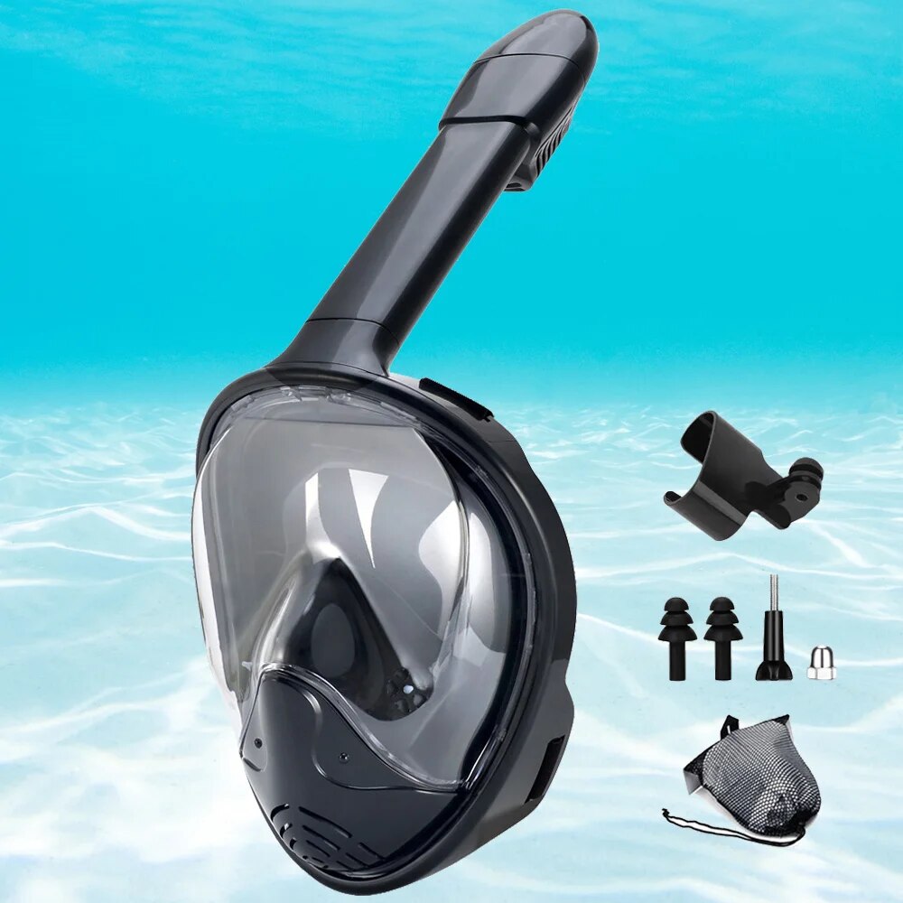 Masque intégral de plongée sou - Freediving Mask Set avis et prix