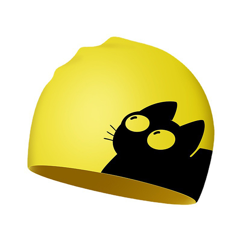 Bonnet de bain chat mignon pou - Aquatic Sports Cap avis et prix