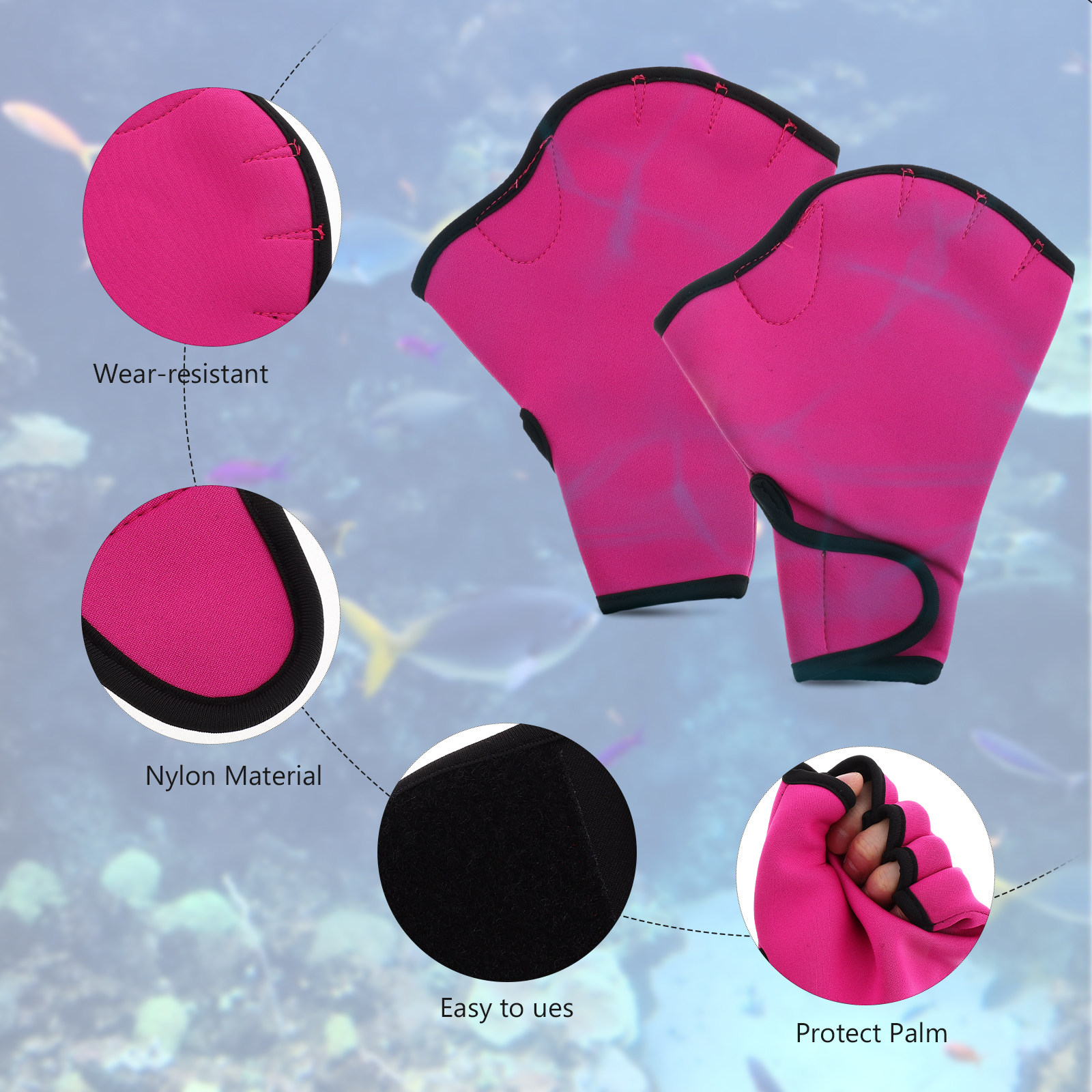 1 paire de gants d'entraînemen - Aquatic Sports Equipment avis et prix